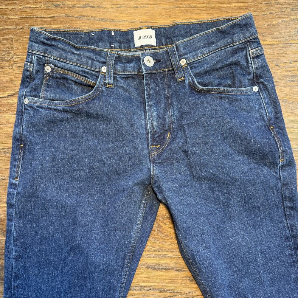 Hudson Byron Straight Leg Denim Jeans, Size 31 - Picture 3 of 16